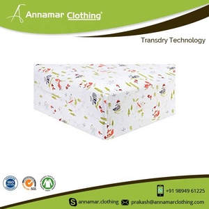 Organic Cotton Fitted Crib <b>Sheet</b> India Toddler Soft Organic Cotton <b>Sheet</b> 100% <b>Bamboo</b> Baby Crib - Product Image 6