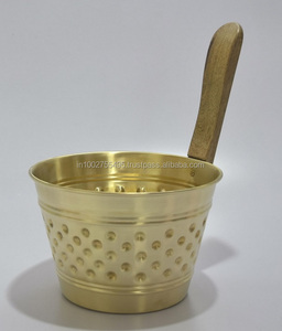 Tinas de bebidas de sauna de metal duradero y cubos de hielo para servir bebidas o hielo - Product Image 2