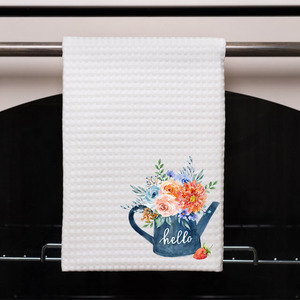 Fabricant de torchons en gros en Inde 100% coton torchon de cuisine design imprimé floral - Product Image 6