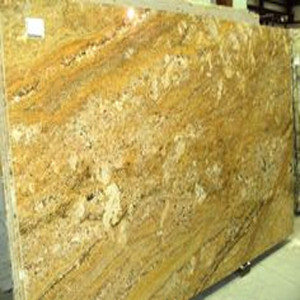 Regal Imperial Gold Gangsaw Granite Slabs 2CM Warm Golden Natural <b>Stone</b> for Flooring, Wall Cladding and Interior Spaces - Product Image 2