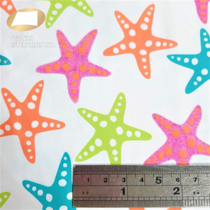 Stock lot pas cher 80 polyester 20 spandex starfish imprimer tissu pour maillot de bain - Product Image 3