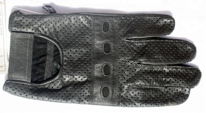Gants de conduite en cuir unisexes respirants et imperméables de qualité supérieure Keven Impex à doigts entiers avec imprimé - Product Image 4