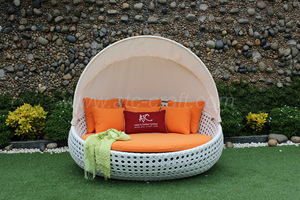 Meilleures ventes Modèle de transat en poly-rotin pour jardin extérieur Patio Beach Resort Pool - Product Image 2