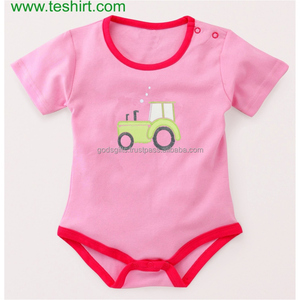 Venta al por mayor de color sólido mamelucos infantiles boutique mono suave unisex mono recién nacido de algodón de bambú natural teñido nuevo mamelucos en línea - Product Image 2