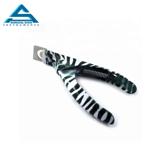 Estado quirúrgico profesional personalizado Color recubierto de acero inoxidable Nail Art herramienta de manicura Punta de hoja afilada para uñas - Product Image 3