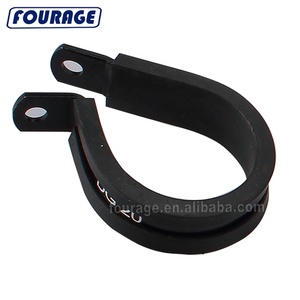 Collier de serrage en <span class=keywords><strong>acier</strong></span> inoxydable 304 Fourage, doublé de caoutchouc, <span class=keywords><strong>pour</strong></span> le montage de câbles, de tuyaux ou de fils - Product Image 3
