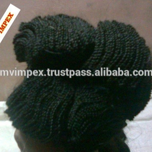 Extensiones de cabello humano hecho a mano Wafting Remy que teje el templo indio directamente de la India - Product Image 2