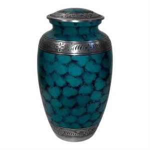 ที่ดีที่สุดสีแดงที่ระลึกโลหะทองเหลือง/อลูมิเนียมผู้ใหญ่ศพมนุษย์เถ้ากระดูกโกศสไตล์อเมริกัน/ยุโรป - Product Image 4