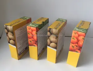 Бумажная коробка для хранения фруктов и овощей, упаковочная коробка