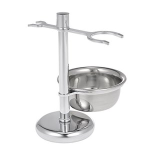 Factory Price OEM ODM Service Heavy <b>Weight</b> <b>Stand</b> and Shaving Bowl Stanless Steel Private Label - Product Image 4