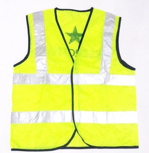 Chaleco de Seguridad Unisex para Uso Diario, Reflectores Personalizables, Tejido Fluorescente Transpirable, Estilo Casual, Logotipo Personalizado Disponible - Product Image 1
