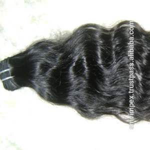 Tissage de cheveux humains à cuticules alignées, tissage de cheveux humains de temple, extension de cheveux humains non traités - Product Image 6