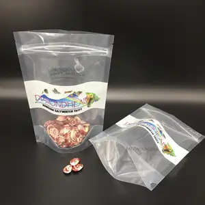 Saco de embalagem de alimentos congelados de plástico eco friendly, saquinhos de sal e pimenta