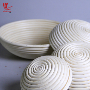 Round Rattan <b>Banneton</b> <b>Basket</b>, Proofing <b>Basket</b> From Vietnam - Product Image 5