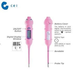 Termómetro Digital para bebés, a prueba de agua, de lectura rápida, alarma de fiebre, monitoreo de temperatura - Product Image 3