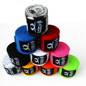 Bandages d'entraînement de boxe MMA et de boxe en coton avec impression pour la protection des poignets et des gants vente en gros - Product Image 2
