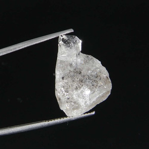Diamante Herkimer blanco natural al por mayor 21x15mm Fancy 18,20 Cts piedra de ajuste de joyería - Product Image 3