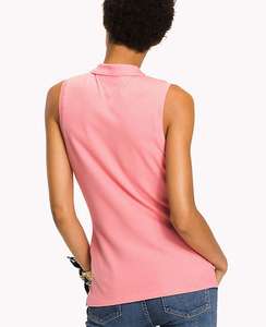 เสื้อโปโลผ้าฝ้าย100สำหรับผู้ชายเสื้อโปโลระบายอากาศสีแดงปักโลโก้ตามสั่ง - Product Image 1