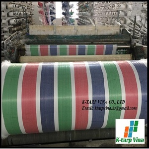 Best Choice Imports High-quality Striped HDPE PE Tarpaulin Sheet 20x30 Waterproof Moisture Proof Matte Surface Custom Color - Product Image 4