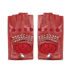 ถุงมือเต้นรำหนังแกะกันน้ำปรับแต่งได้สำหรับผู้หญิงถุงมือกีฬาบันเทิงสำหรับนักกีฬาหญิง - Product Image 2