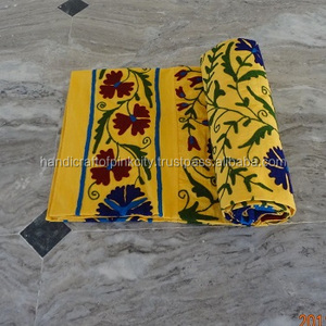 ผ้าปูที่นอนโรงแรมแบบใช้แล้วทิ้ง ลายพิมพ์ผ้าฝ้ายอุซเบกอินเดีย 200 เส้นด้าย ใช้ได้ทุกฤดู - Product Image 1