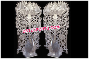 Mur de bougie arrière avec ombrelle, encadrement de Photo traditionnel pour scène de mariage, supports en Fiber pour les grandes scène de mariage - Product Image 6