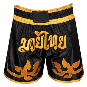 Meilleure fabrication de shorts de Muay Thai imprimés par sublimation en polyester pour adultes, vêtements d'arts martiaux, services OEM disponibles - Product Image 2