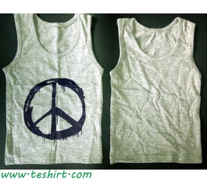 Camiseta sin Mangas/Camiseta de Algodón para Hombre, Formal, Transpirable, Ecológica, Cuello Redondo, Personalizada, de Bambú y Algodón Orgánico, para Verano, Superventas - Product Image 2