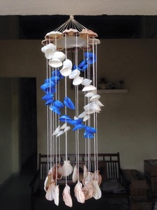 Wholesale Seashell <b>Wind</b> Chime High-Quality Coastal Decor <b>for</b> Patio & Balcony Handmade Seashell <b>Wind</b> Chime <b>for</b> Home & <b>Garden</b> - Product Image 3