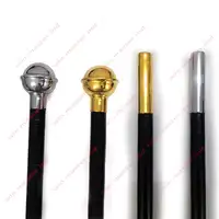 Handcrafted Walking Rule Swagger Wooden Stick with Brass Inlay Design Black  Walking Swagger Stick 24 inch – 5MoonSun5