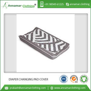 Funda de algodón suave impermeable para cambiador de pañales - Product Image 3