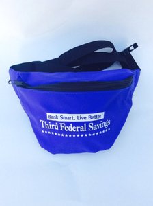 Outdoor Unisex Fanny Pack Waist Bag with Customizable Letter Logo Waterproof Zipper Closure Polyester Material-Brand Prime Bags - Product Image 3