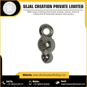 Abalorio de llave de Plata de Ley 925 al por mayor, los mejores colgantes y abalorios finos con patrón de números para colecciones de joyas - Product Image 3