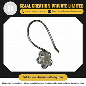 Vente en gros de fils d'oreille en argent Sterling, prix de gros - Product Image 4