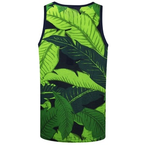 Nouvelle vente en gros de débardeur de sport de compression respirant personnalisé pour hommes avec sublimation tricotée et brodée - Product Image 2