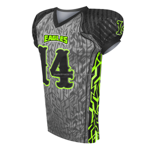 Uniformes de Fútbol Americano Personalizados para Hombre, Talla Grande, Transpirables, con Tela Tackle Twill - Product Image 2