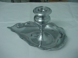 Bougeoir en aluminium brillant poli, triangle, pour la maison, l'hôtel, les décorations de mariage, autres pots à bougies et lanternes, personnalisés - Product Image 4