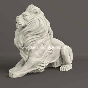 El oyma özel açık aslan heykeli lifesize heykeli aslan, giriş aslanlar heykeli, şanslı aslan heykelleri