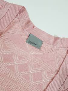 เสื้อสเวตเตอร์ถักแขนยาวสำหรับผู้หญิงเสื้อสเวตเตอร์ถักแบบเปิดด้านหน้าทรงหลวมมีป้ายยี่ห้อสำหรับสุภาพสตรี - Product Image 6