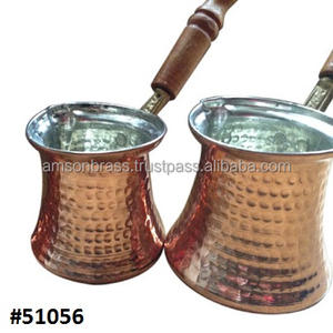 Hand Engraved Copper <b>Turkish</b> Copper <b>Turkish</b> Coffee Pot High Quality - Product Image 4