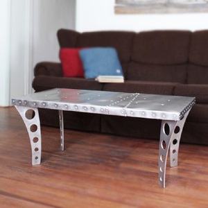 Table basse moderne, mobilier d'aviateur, table basse - Product Image 1