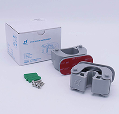 Organizador de almacenamiento de plástico de Ajuste libre, herramienta de limpieza autoadhesiva, pinza, escoba, soporte para fregona, montado en la pared - Product Image 6