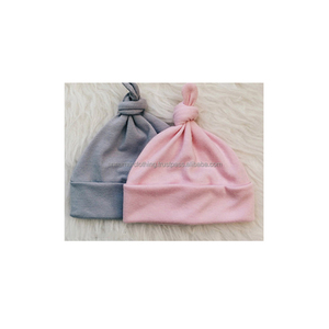 Gorro con nudo para bebé, 100% algodón suave, con Logo, nueva colección - Product Image 1