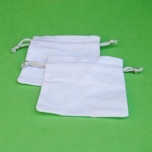 ขายดีที่กำหนดโลโก้เองผ้าฝ้ายอินเดียเชือกผูกสำหรับเดินทางเครื่องประดับออแกไนเซอร์ทำด้วยมือสีขาวของขวัญเล็กๆโปรดปรานช้อปปิ้งธรรมดา - Product Image 4