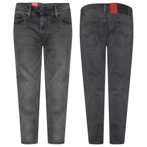 กางเกงยีนส์สำหรับผู้ชายทรงตรงผ้าเดนิมซักเบาขนาดใหญ่ - Product Image 1