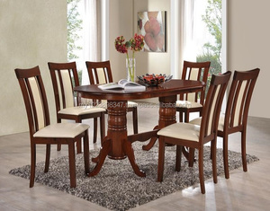 ชุดโต๊ะอาหารไม้, ชุดโต๊ะอาหาร, ชุดเฟอร์นิเจอร์โต๊ะอาหารไม้ - Product Image 1