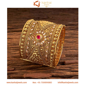Traditional Broad Bollywood <b>Bangles</b> 17430 Ruby - Product Image 1