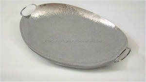 En aluminium plateau martelé - Product Image 6
