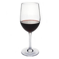 Verres à vin Chardonnay classiques en plastique Tritan sans BPA de 20 oz pour le camping