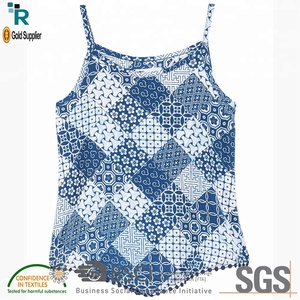 Cotton Sleeveless Kids Tang <b>Top</b> Wholesale New Summer Baby Tangtop Girls Cartoon Short Printed 100% Cotton With Pattern O-neck - Product Image 3